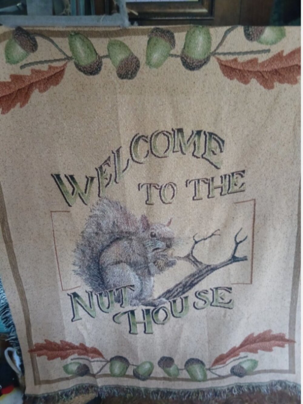 Blanket Welcome To The Nut House